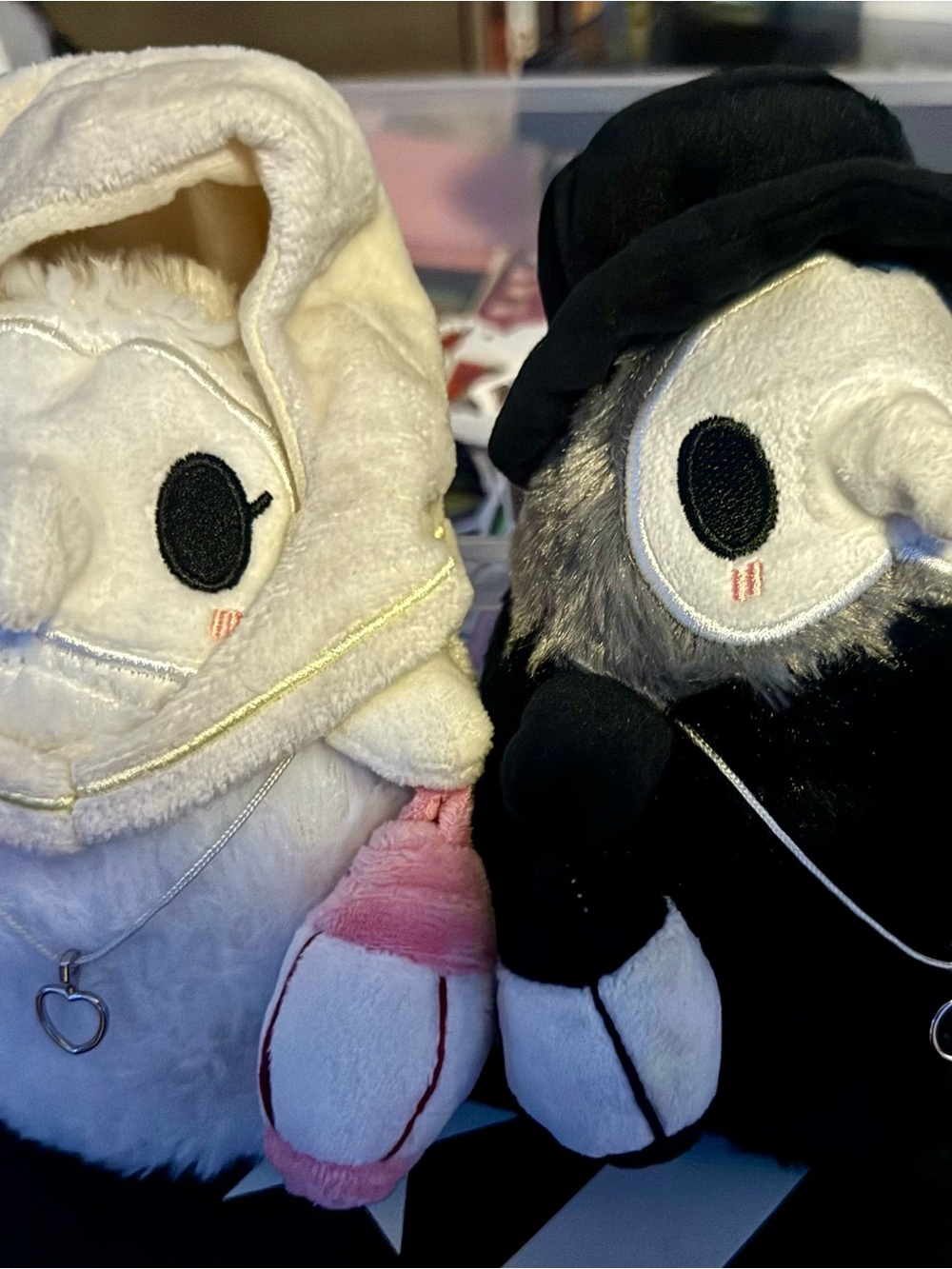 Plague Doctor and Nurse Plushies Set
